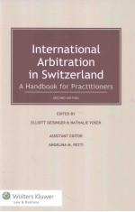 INTERNATIONAL ARBITRATION IN SWITZERLAND A HUNDBOOK FOR PRACTITIONSERS