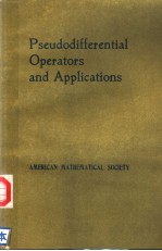 PSEUDODIFFERENTIAL OPERATORS AND APPLICATIONS