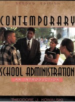 CONTEMPORARY SCHOOL ADMINISTRATION AN INTRODUCTION SECOND EDITION