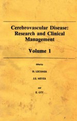 CEREBROVASCULAR DISEASE:RESEARCH AND CLINICAL MANAGEMENT VOLUME 1