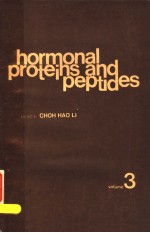 HORMONAL PROTEINS AND PEPTIDES  VOLUME 3