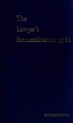 The Lawyer's Remembrancer I988