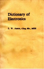 DICTIONARY OF ELECTRONICS