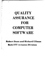 QUALITY ASSURANCE FOR COMPUTER SOFTWARE