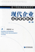 现代企业运营管理体系  基于网络经济视角的研究