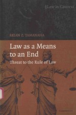 LAW AS A MEANS TO AN END