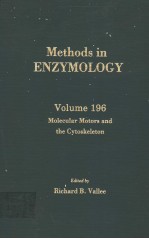 METHODS IN ENZYMOLOGY  VOLUME 196  MOLECULAR MOTORS AND THE CYTOSKELETON