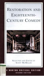 RESTORATION AND EIGHTEENTH-CENTURY COMEDY SECOND EDITION