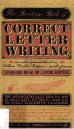 The Bantam Book Of Correct Letter Writing