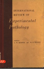 INTERNATIONAL REVIEW OF EXPERIMENTAL PATHOLOGY  VOLUME 3