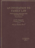 AN INVITATION TO FAMILY LAW PRINCIPLES