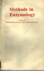 METHODS IN ENZYMOLOGY  VOLUME 187  ARACHIDONATE RELATED LIPID MEDIATORS