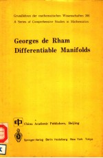 GEORGES DE RHAM DIFFERENTIABLE MANIFOLDS