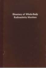 DIRCCTORY OF WHOLE-BODY RADIOACTIVITY MONITORS