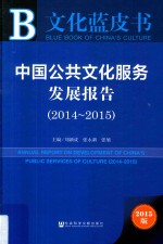 中国公共文化服务发展报告  2014-2015