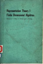 REPRESENTATION THEORY I FINITE DIMENSIONAL ALGEBRAS