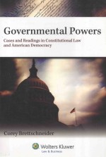 GOVERNMENTAL POWERS CSES AND READINGS IN CONSTITUTIONAL LAW AND AMERICAN DEMOCRACY