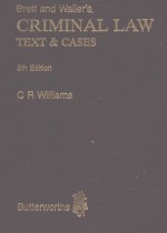 BRETT AND WALLER'S CRIMINAL LAW TEXT AND CASES