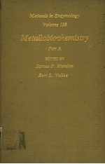 METHODS IN ENZYMOLOGY  VOLUME 158  METALLOBIOCHEMISTRY  PART A