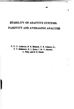 STABILITY OF ADAPTIVE SYSTEMS:PASSIVITY AND AVERAGING ANALYSIS