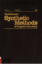 THEILHEIMER'S SYNTHETIC METHODS OF ORGANIC CHEMISTRY  VOLUME 48