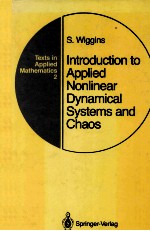 Introduction to Applied Nonlinear Dynamical Systems and Chaos