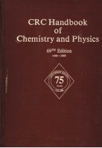 CRC HANDBOOK OF CHEMISTRY AND PHYSICS  69TH EDITION