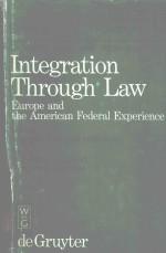 UNTEGRATION THROUGH LAW VOLUME 1