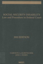 SOCIAL SECURITY DISABILITY LAW AND PROCEDURE IN FEDERAL COURT