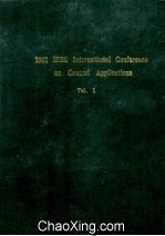 PROCEEDINGS OF THE 2002 IEEE INTERNATIONAL CONFERENCE ON CONTROL APPLICATIONS Volume 1