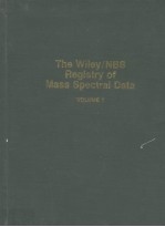 THE WILEY/NBS REGISTRY OF MASS SPECTRAL DATA  VOLUME 1