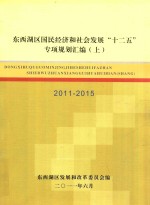 东西湖区国民经济和社会发展“十二五”专项规划汇编  2011-2015  上