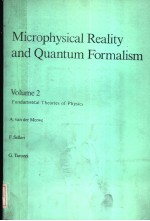 MICROPHYSICAL REALITY AND QUANTUM FORMALISM VOLUME 2