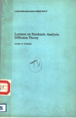 LECTURES ON STOCHASTIC ANALYSIS：DIFFUSION THEORY