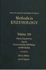 METHODS IN ENZYMOLOGY  VOLUME 129  PLASMA LIPOPROTEINS  PART B  CHARACTERIZATION