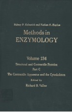 METHODS IN ENZYMOLOGY  VOLUME 134  STRUCTURAL AND CONTRACTILE PROTEINS  PART C  THE CONTRACTILE APPA