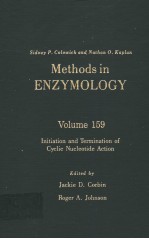 METHODS IN ENZYMOLOGY  VOLUME 159  INITIATION AND TERMINATION OF CYCLIC NUCLEOTIDE ACTION