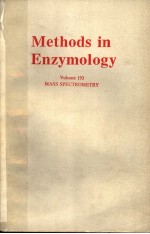 METHODS IN ENZYMOLOGY  VOLUME 193  MASS SPECTROMETRY