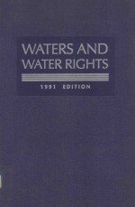 WATERS AND WATER RIGHTS VOLUME SIX