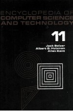 ENCYCLOPEDIA OF COMPUTER SCIENCE AND TECHNOLOGY VOLUME 11