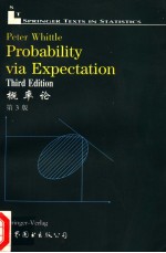 PROBABILITY VIA EXPECTATION  THIRD EDITION