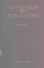 COMPENSATION FOR CRIMINAL INJURIES