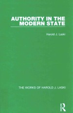 Authority In The Modern State Volume 2