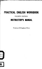 PRACTICAL ENGLISH WORKBOOK FOURTH EDITION INSTRUCTOR'S MANUAL