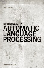 READINGS IN AUTOMATIC LANGUAGE PROCESSING