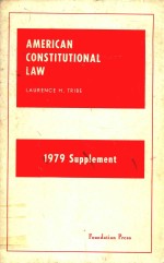 AMERICAN CONSTITUTIONAL LAW