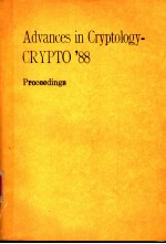 ADVANCES IN CRYPTOLOGY-CRYPTO’88