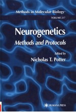 NEUROGENETICS METHODS AND PROTOCOLS