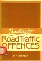 PENALTIES FOR ROAD TRAFFIC OFFENCES