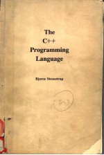 THE C++PROGRAMMING LANGUAGE